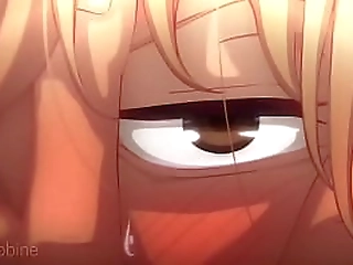 sultry latina shemale babe tugging on a studs cock