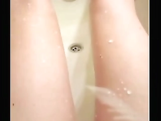 i was cum covered after bath