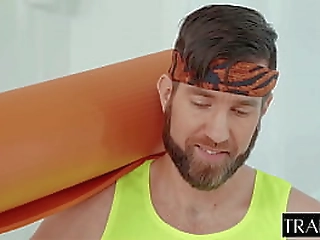 big cock two shemales one guy