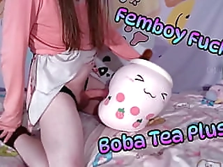 femboy fucks a boba tea plushy! (teaser)