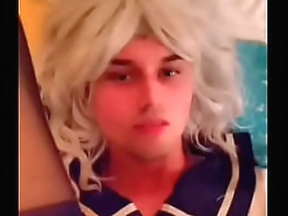 uk sissy cums on her own tongue / sissyslut emilia