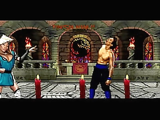 ts sexy kayla finishes johnny cage (transsexality)