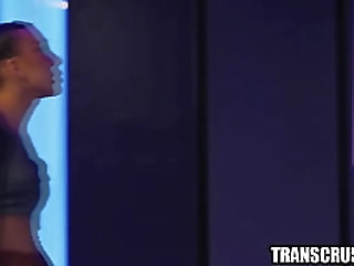 dominant shemale whipping then fucking her female partner