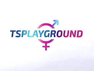 transsexual pornstar marcelle herrera fucks amanda borges in the ass