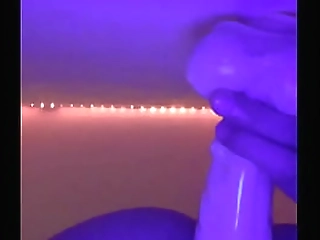 brunette ts mariana s dildo and big cock play