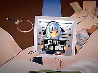 futa gawr gura with watson