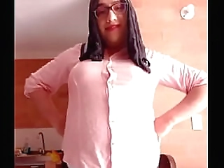 toying and masturbating shemale cums on her stomach