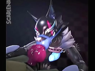 big tits rassia bavinny in red stocking blowed by a bearded guy