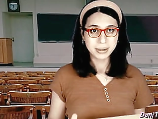 ts pornstar vaniity strokes in black lingerie