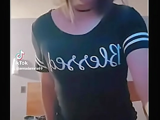 beautiful shemale sucking her own feet