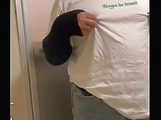 small boobs tranny fucked in the toilet