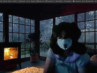 muscular guy poax gives blonde shemale shakira an anal pounding