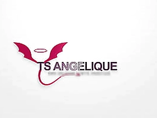 ts angelique monroe - recorded video call with a fan