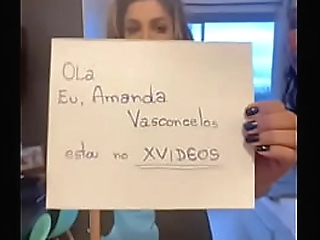 stunning brunette ts luana stroking her big dick on the bed