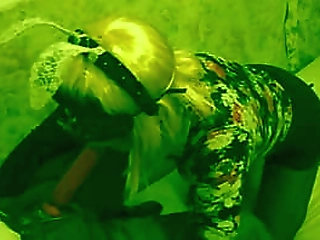 latina shemale camilla lago strokes her cock and cums solo