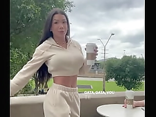 patrycia agnely bounces on cock