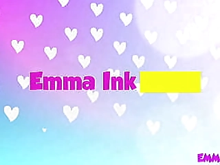 sissy emma ink sucks and gives her hole to the big dick bbc