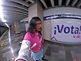 busty tranny babe rims asian girl s ass and sucks stud s balls