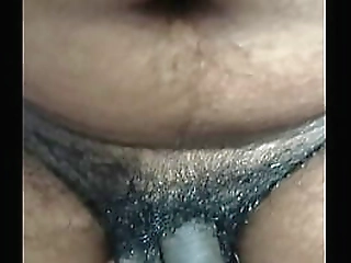 short hairy dick hand job