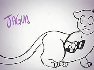 pinky plays with water