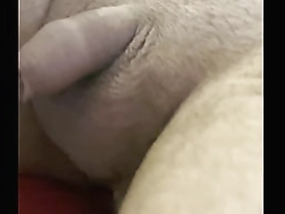 amateur with naturally huge hole and a really small cock and balls