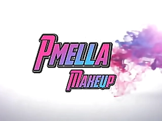 blonde shemale dressed in sexy lingerie gets her ass drilled