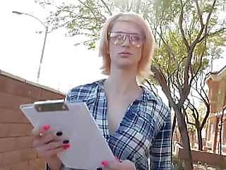 trans slut gets trained to become puppy slapped and humiliated short