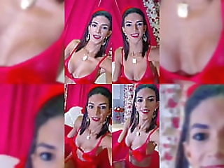 helloladyboy big tit asian ladyboy cums hard