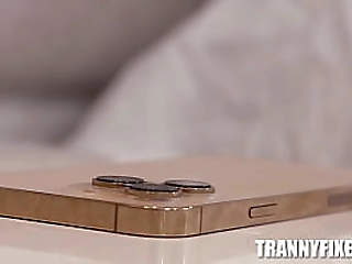 her first trans encounter 02 - brittney kade,  madison morgan