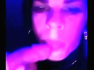 mistress coral smacks her cuck slave and makes him lick her boots