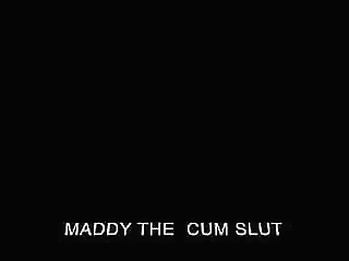 cum slut maddy gets her daily dose of cum..