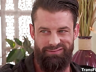 shy trans emma rose enjoying her first time swinging experience with alpha wolfe