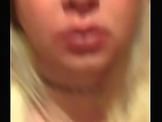 tgirl pamela anderson solo cock wanking