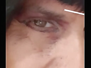 fishnet bodysuit shemale shaira seduces and strokes her cock