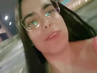 sexy ass blonde shemale fucking horny babe doggystyle