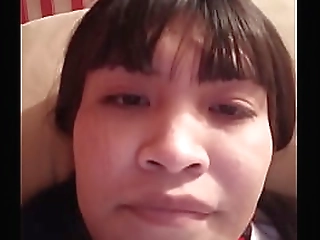 raven haired t-girl sets free her massive cock from panties