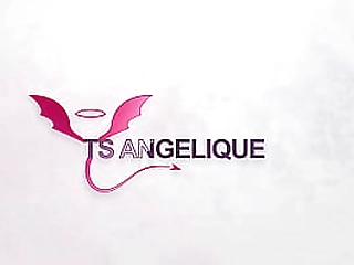 ts angelique - custom video with cumshot and zoom - free version