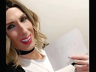 busty shemale aubrey kate spreads legs