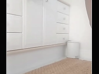 sissy plays with her dildo