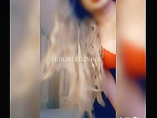 sexy babe debora prat gives tgirl melanie a cock sucking