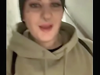 passionate kiss with a shemale