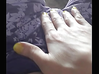 ladyboy ai shows off her sexy tits in her solo photos