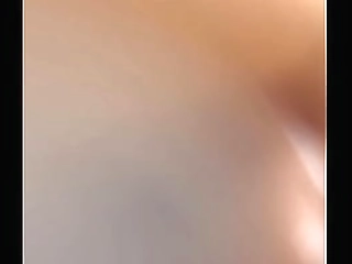 sexy transgender vicki richter pushes anal beads inside her hole