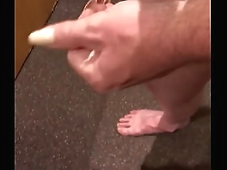 playing with my sexy man clit