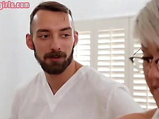 shemale in stockings anally drilled by bareback male