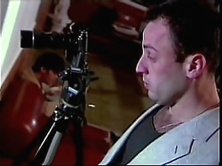 smoking ladyboy strips and masturbates