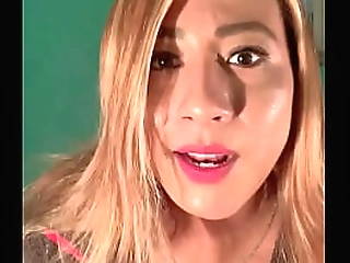 shemale pump has cock and testicles