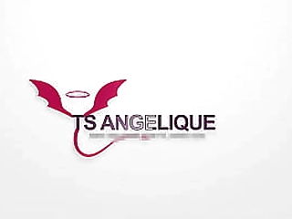 ladyboy ice in bikini gets an awesome anal sex and cumshot