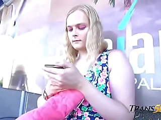 trans500 - the sultry sofia bun takes the big one