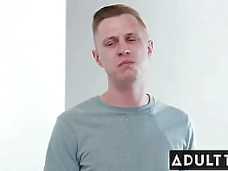 gorgeous trap ridden by babe in erotic trio